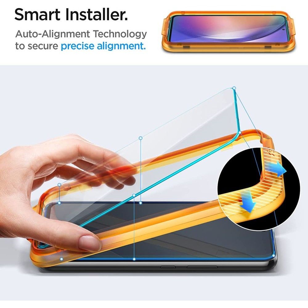Spigen Spigen Galaxy A54 5G 2-PACK Skärmskydd ALM Glas.tR
