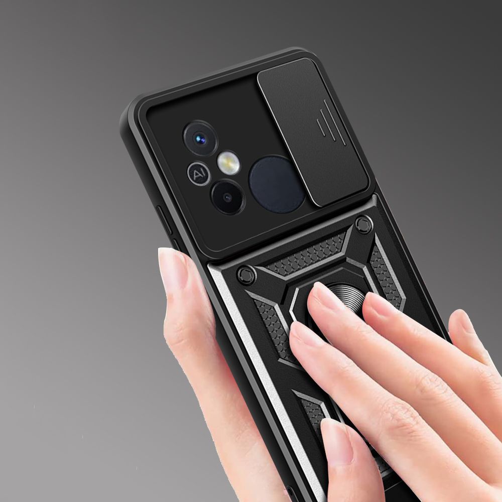 Tech-Protect Tech-Protect Xiaomi Redmi 12C Skal CamShield Pro Svart