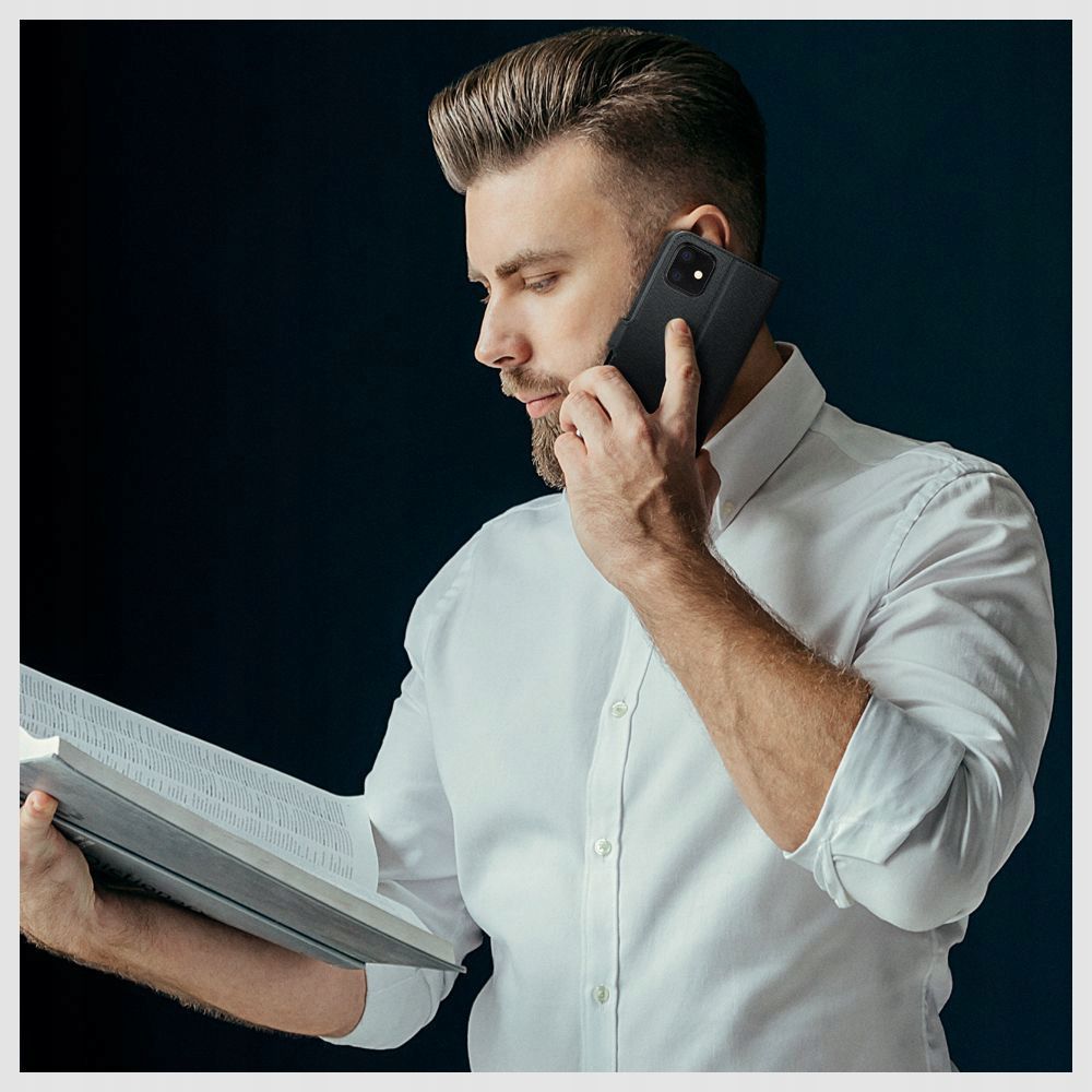 Tech-Protect Tech-Protect Xiaomi Redmi 12C Fodral Läder Svart