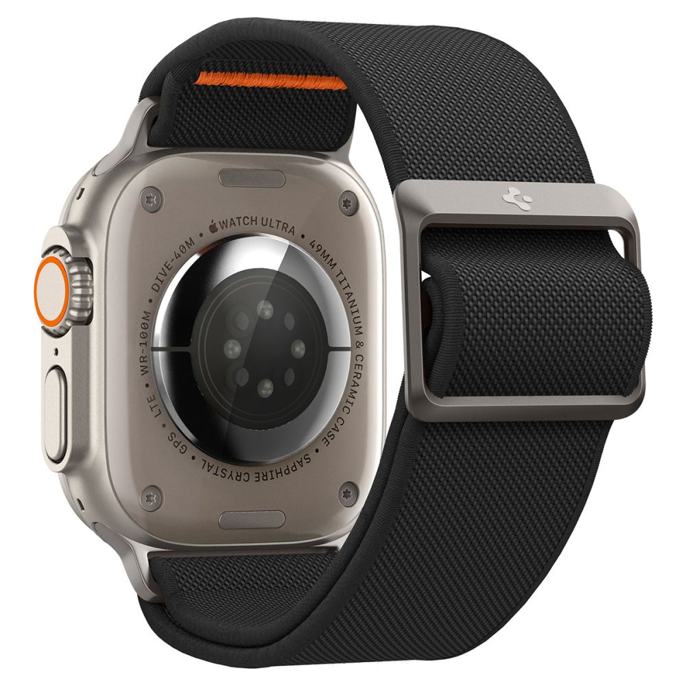 Spigen Spigen Apple Watch 42/44/45/46/49 mm Armband Fit Lite Ultra Svart