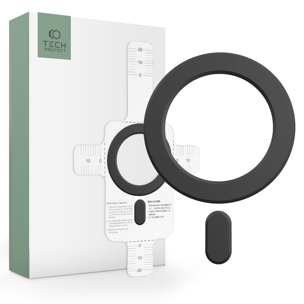Tech-Protect Tech-Protect MagSafe Universal Magnetisk Ring Svart