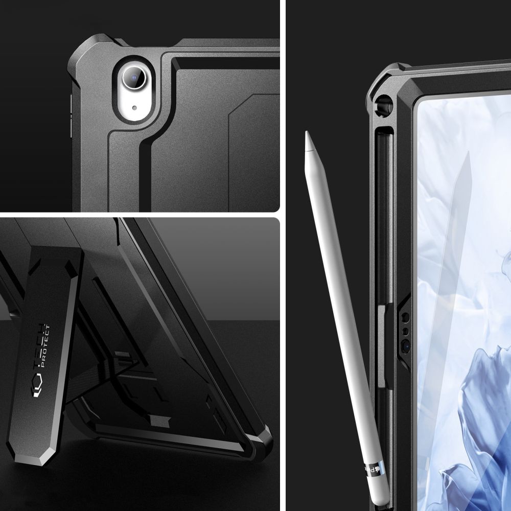Tech-Protect Tech-Protect iPad 11 2025 / 10.9 2022 Skal Kevlar Pro Svart