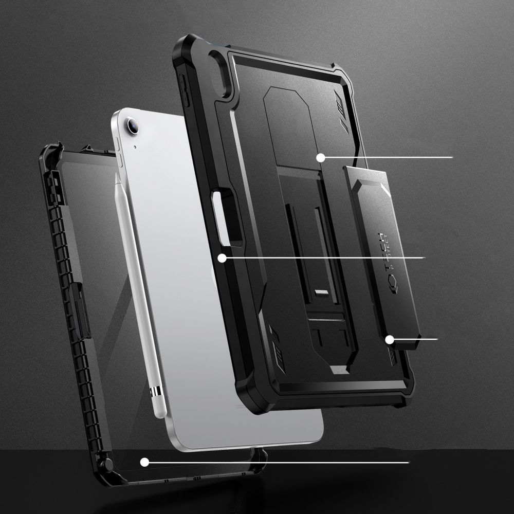 Tech-Protect Tech-Protect iPad 11 2025 / 10.9 2022 Skal Kevlar Pro Svart