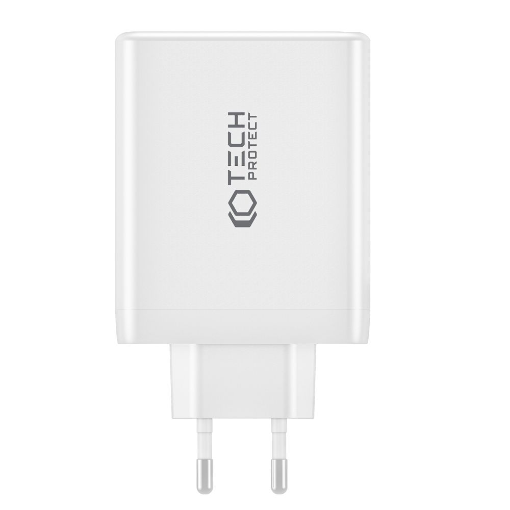 Tech-Protect Tech-Protect 100W GaN PD/QC Väggladdare 3x USB-C 1x USB-A Svart