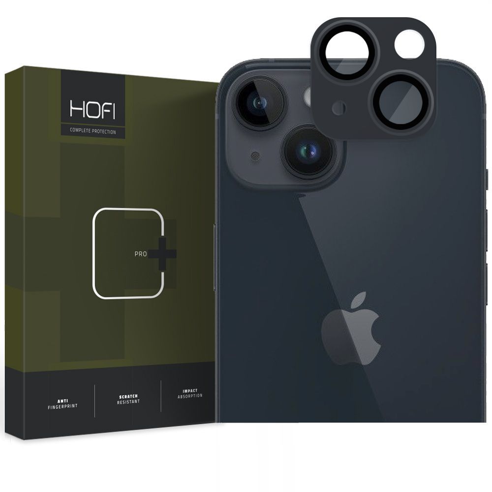 HOFI HOFI iPhone 15 / 15 Plus Linsskydd FullCam Pro+ Svart