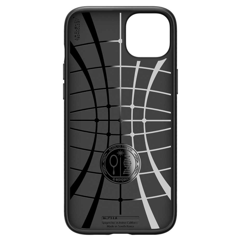 Spigen Spigen iPhone 15 Skal Liquid Air Matt Svart