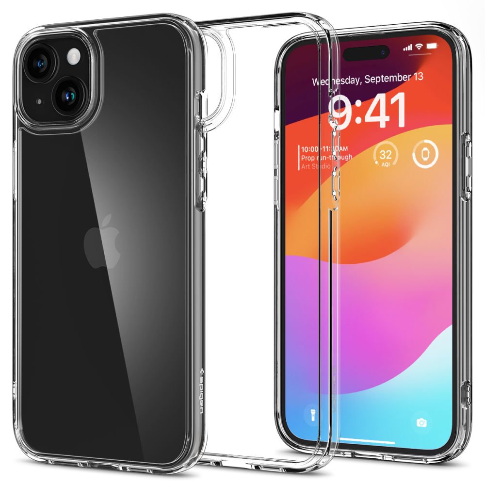 Spigen Spigen iPhone 15 Plus Skal Ultra Hybrid Transparent
