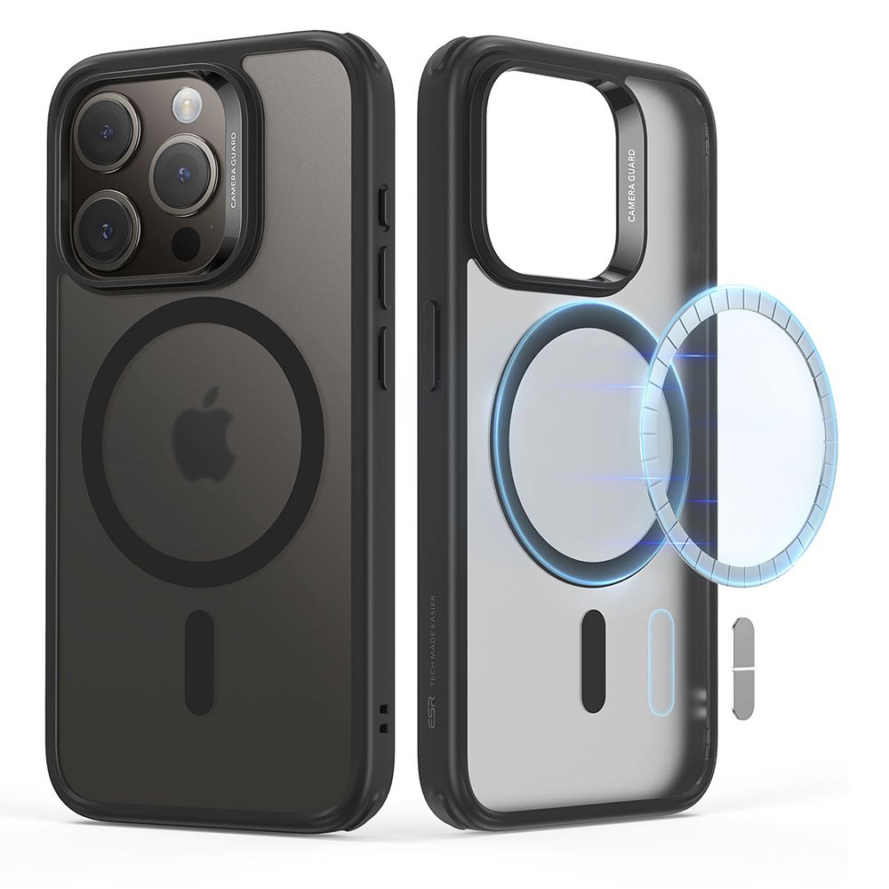 ESR ESR iPhone 15 Pro Max Skal MagSafe CH HaloLock Frostad Svart