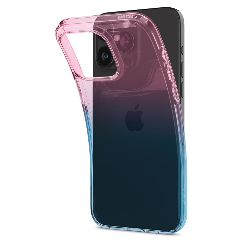Spigen Spigen iPhone 15 Pro Skal Liquid Crystal Gradation Pink