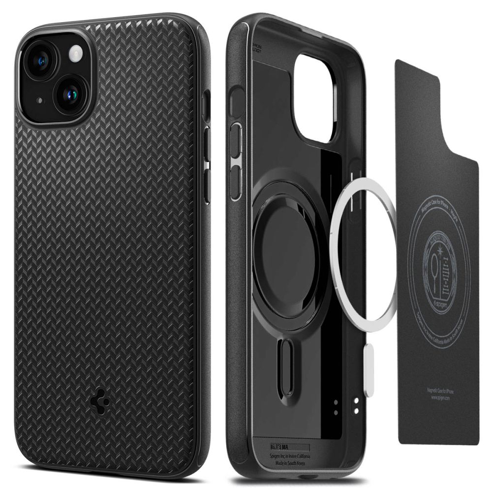 Spigen Spigen iPhone 15 Skal Mag Armor MagSafe Matt Svart