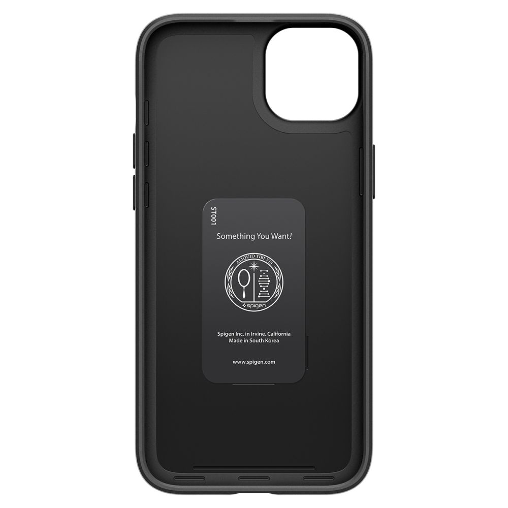 Spigen Spigen iPhone 15 Skal Thin Fit Svart