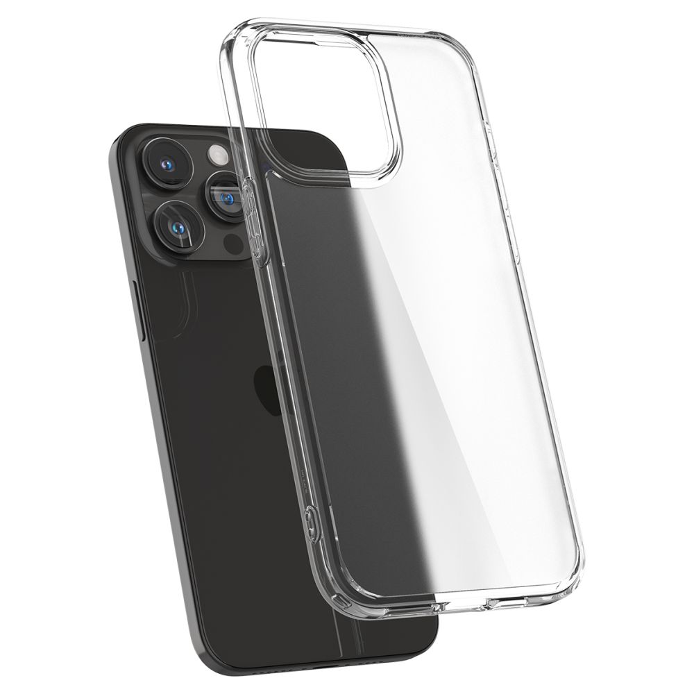 Spigen Spigen iPhone 15 Pro Skal Ultra Hybrid Frostad Transparent