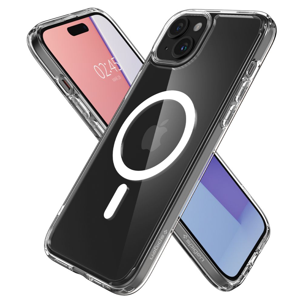 Spigen Spigen iPhone 15 Skal MagSafe Ultra Hybrid Vit
