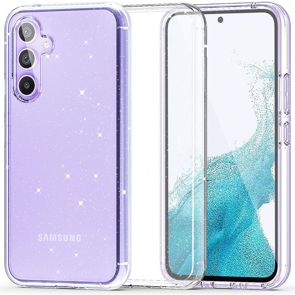 Tech-Protect Tech-Protect Galaxy S23 FE Skal FlexAir Hybrid Glitter
