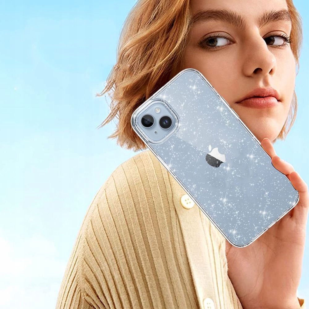 Tech-Protect Tech-Protect Galaxy S23 FE Skal FlexAir Hybrid Glitter
