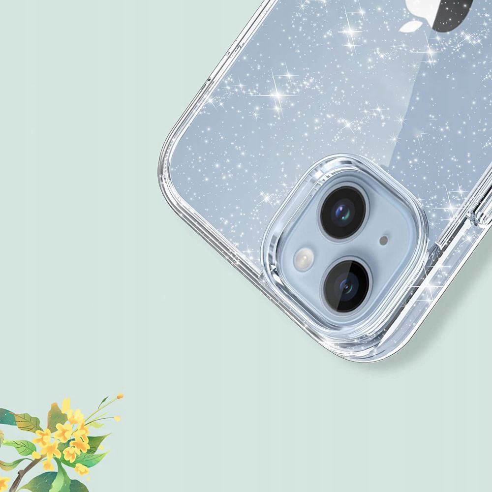 Tech-Protect Tech-Protect Galaxy S23 FE Skal FlexAir Hybrid Glitter