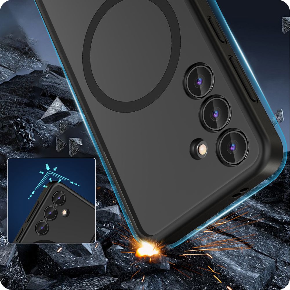 Tech-Protect Tech-Protect Galaxy S24 Skal MagSafe Magmat Matt Svart