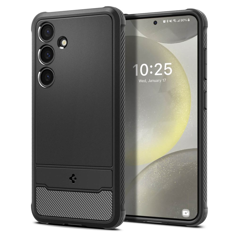 Spigen Spigen Galaxy S24 Skal Rugged Armor Matt Svart