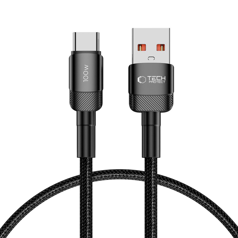 Tech-Protect Tech-Protect 100W/5A 50cm USB-C Kabel UltraBoost Evo Svart