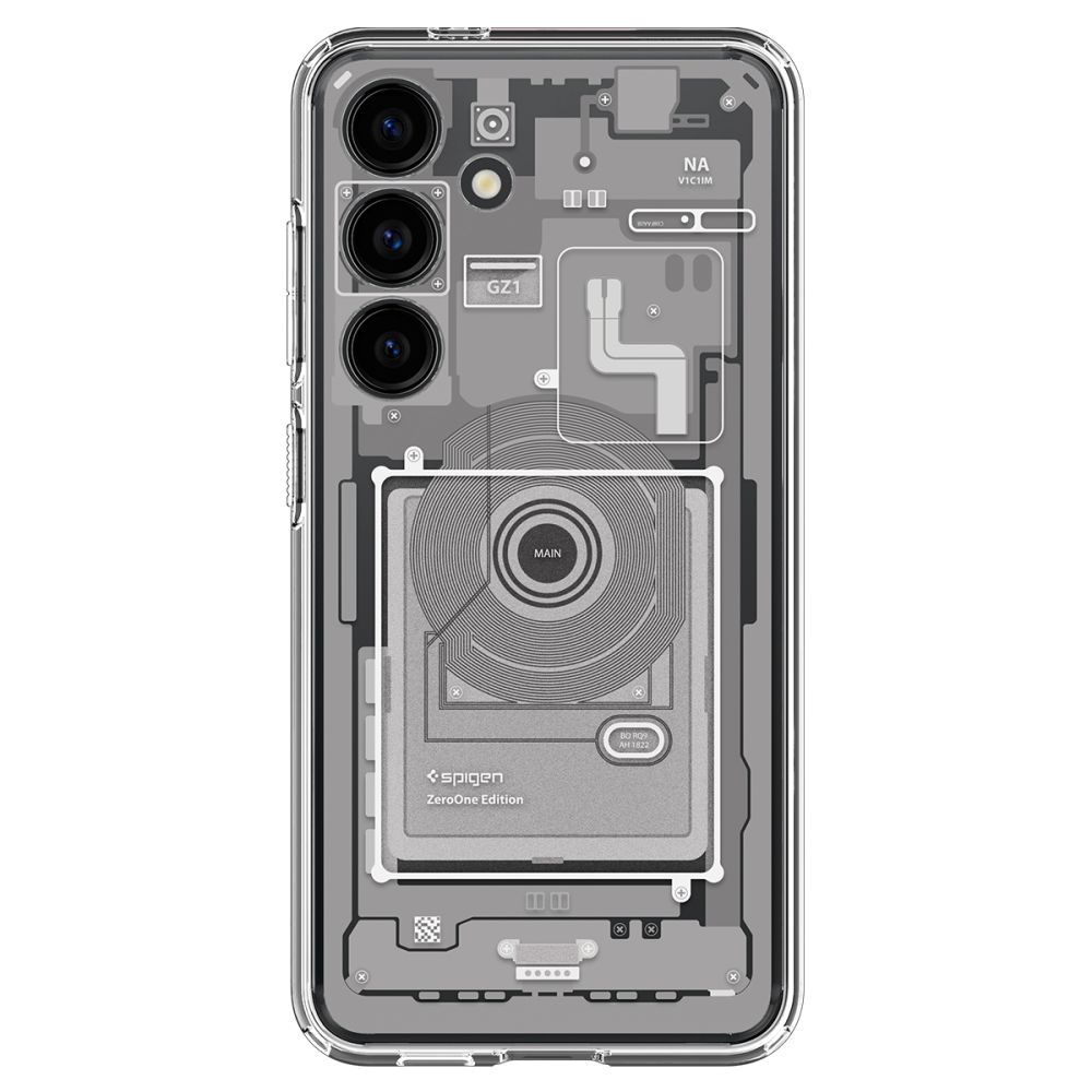 Spigen Spigen Galaxy S24 Skal Ultra Hybrid Zero One White