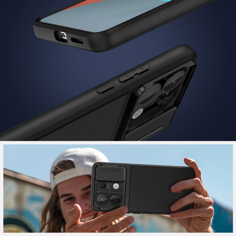 Tech-Protect Tech-Protect Xiaomi Redmi Note 13 Pro 5G Skal Velar Cam+ Svart