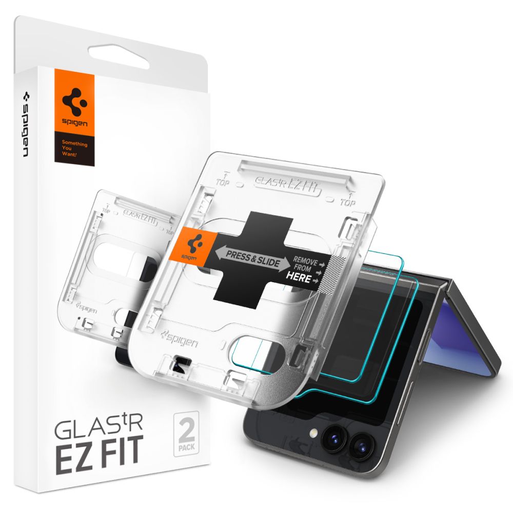 Spigen Spigen Galaxy Z Flip 6 2-PACK Skärmskydd 