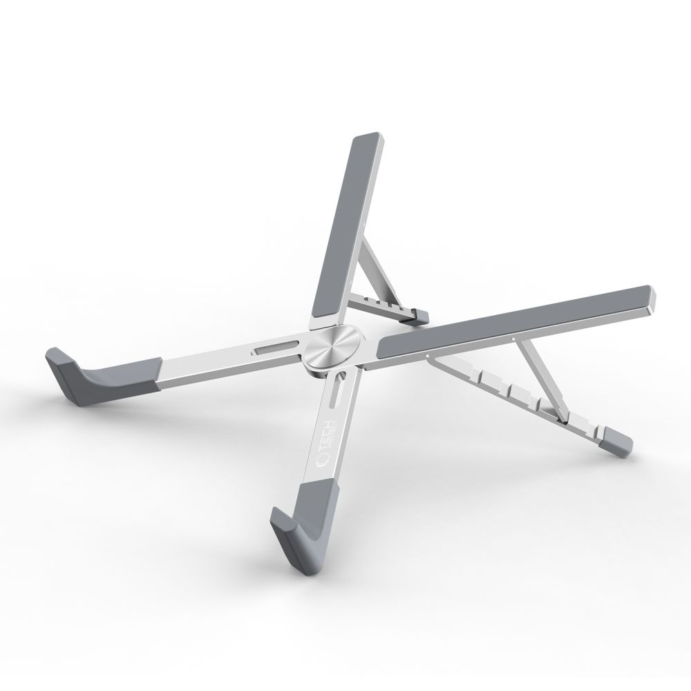 Tech-Protect Tech-Protect Universal Justerbart Laptop Stativ Silver