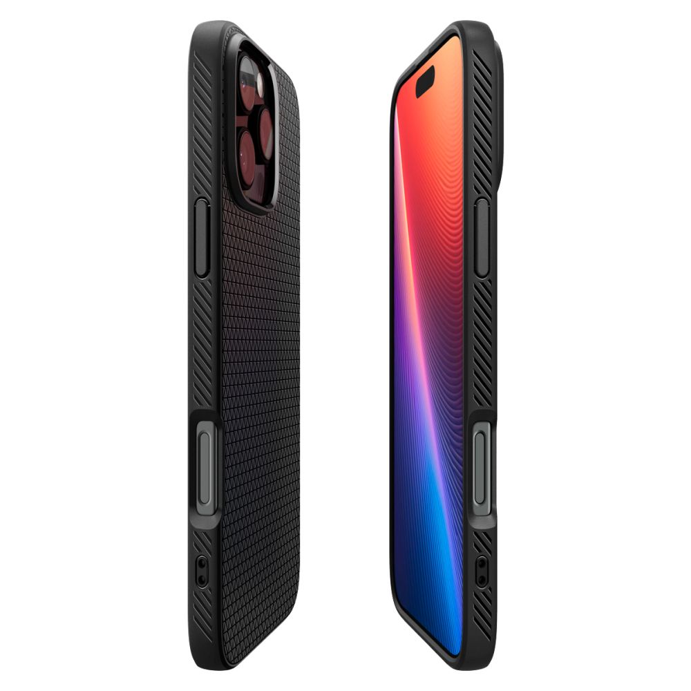 Spigen Spigen iPhone 16 Pro Skal Liquid Air Matt Svart