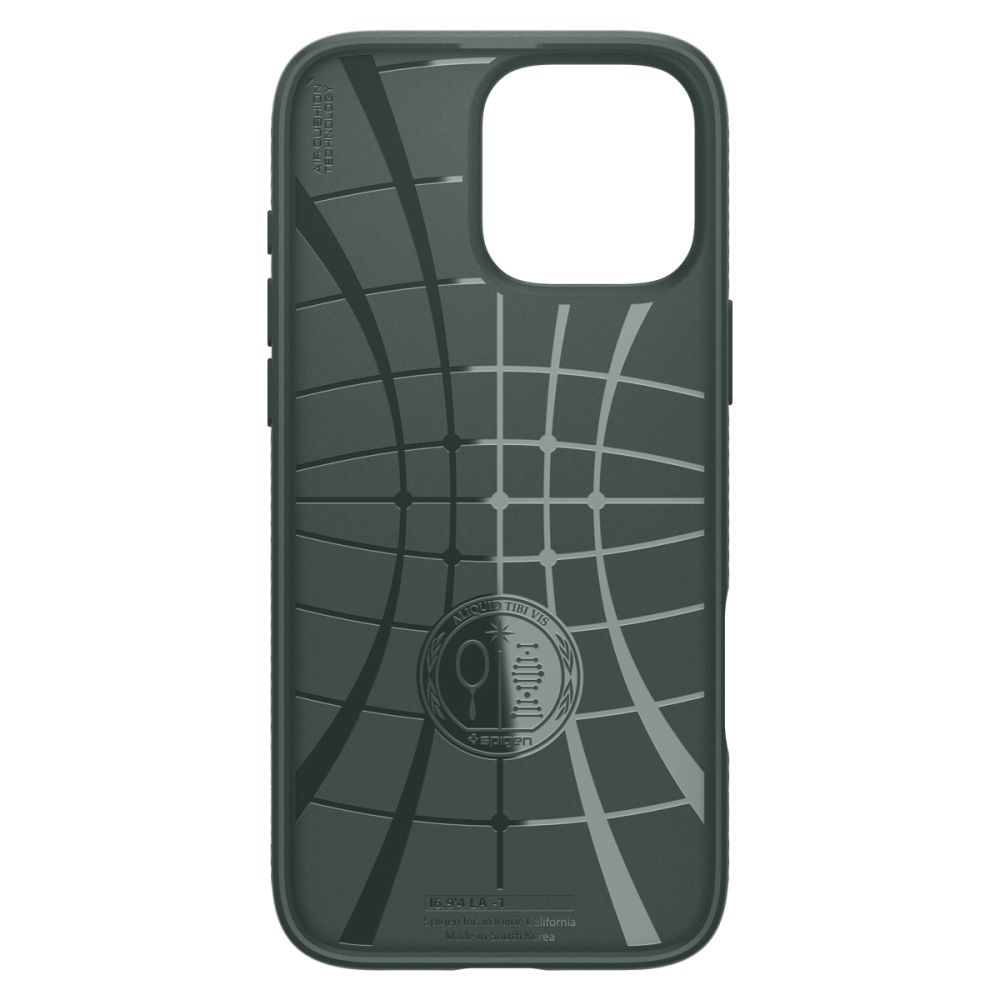 Spigen Spigen iPhone 16 Pro Max Skal Liquid Air Abyss Green