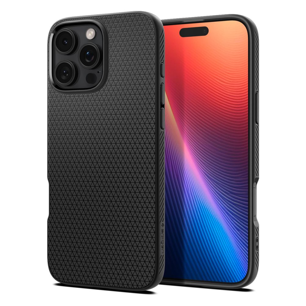 Spigen Spigen iPhone 16 Pro Max Skal Liquid Air Matt Svart