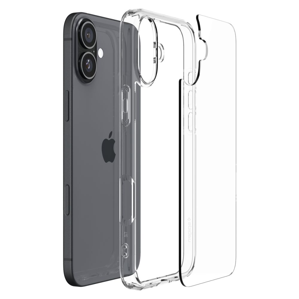 Spigen Spigen iPhone 16 Skal Ultra Hybrid Crystal Clear