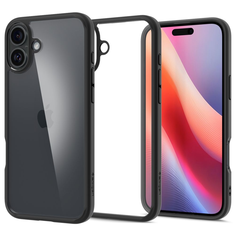 Spigen Spigen iPhone 16 Skal Ultra Hybrid Matt Svart