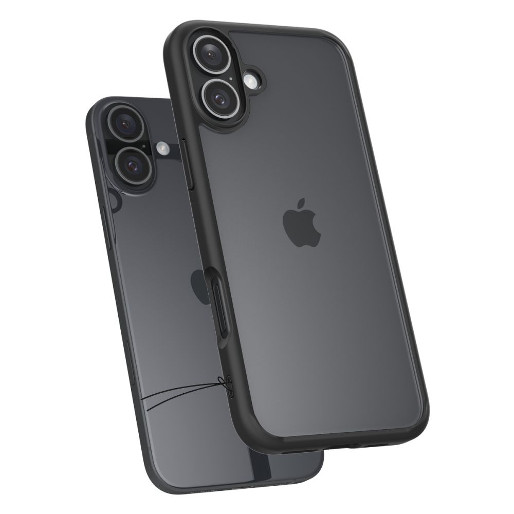 Spigen Spigen iPhone 16 Skal Ultra Hybrid Matt Svart