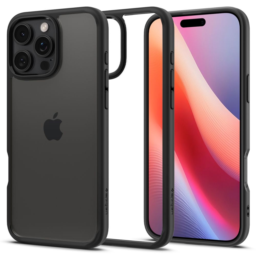 Spigen Spigen iPhone 16 Pro Max Skal Ultra Hybrid Matt Svart