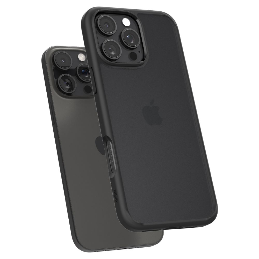 Spigen Spigen iPhone 16 Pro Max Skal Ultra Hybrid Frostad Svart