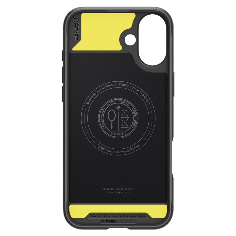 Spigen Spigen iPhone 16 Skal MagSafe Mag Rugged Armor Matt Svart