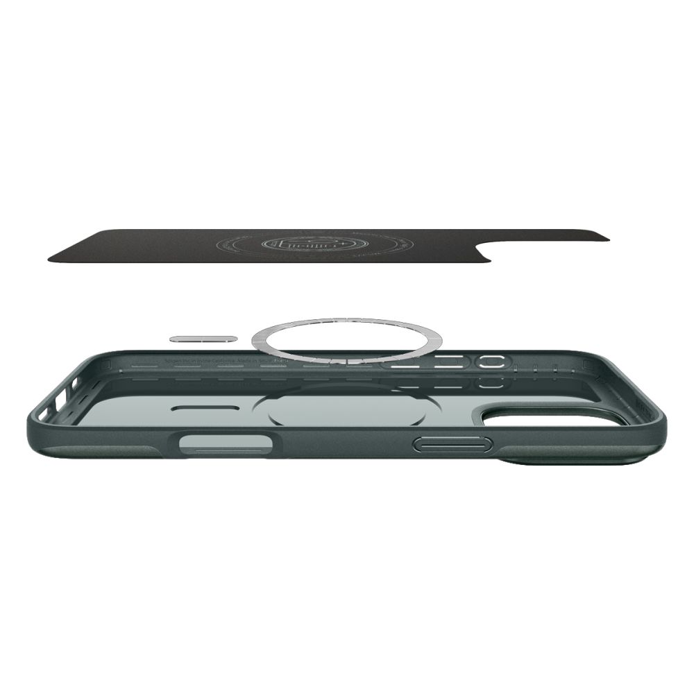 Spigen Spigen iPhone 16 Pro Max Skal MagSafe Mag Thin Fit Abyss Green