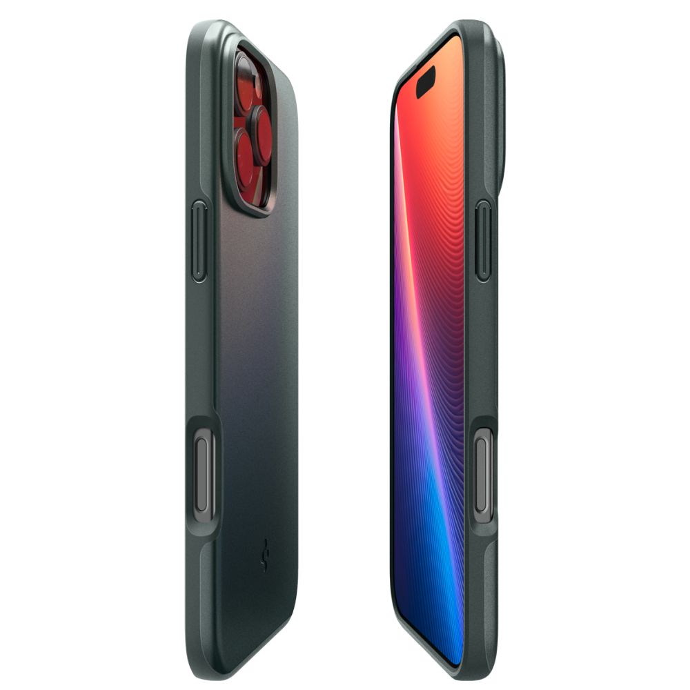 Spigen Spigen iPhone 16 Pro Max Skal MagSafe Mag Thin Fit Abyss Green