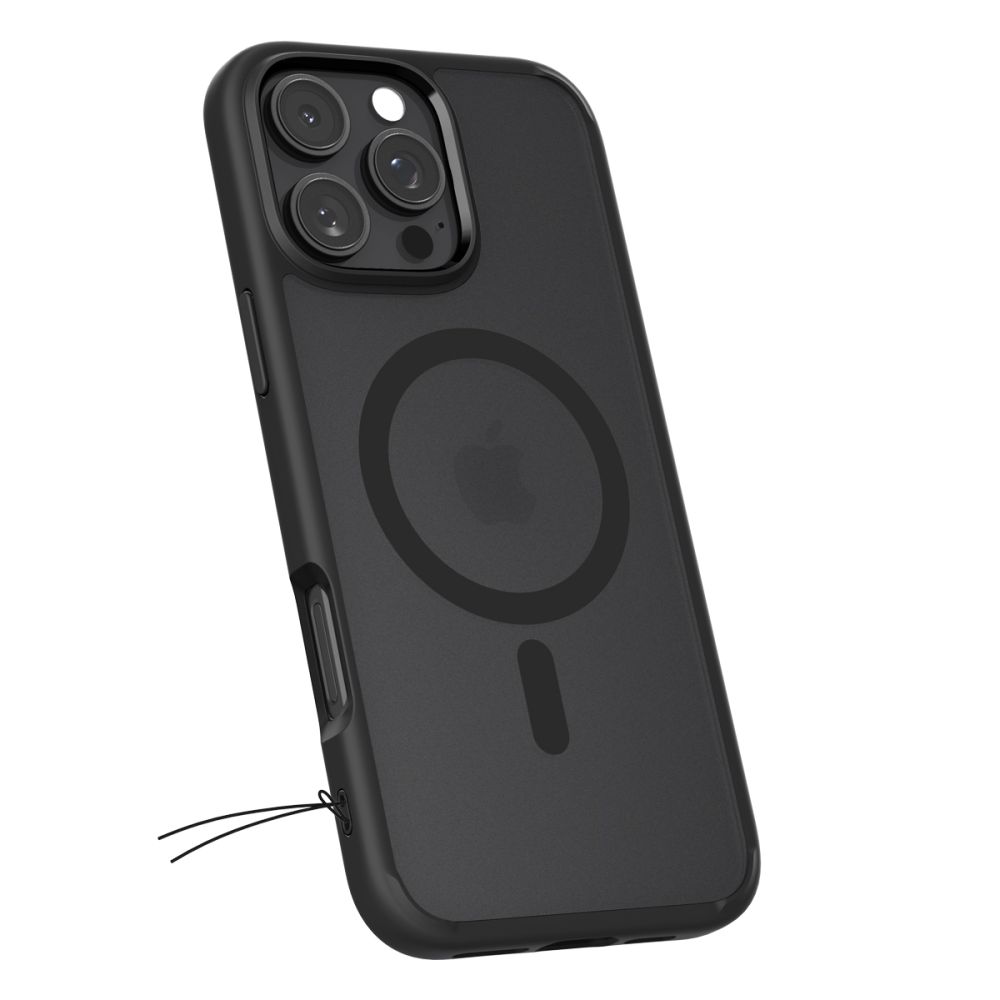 Spigen Spigen iPhone 16 Pro Skal MagSafe Ultra Hybrid Frostad Svart