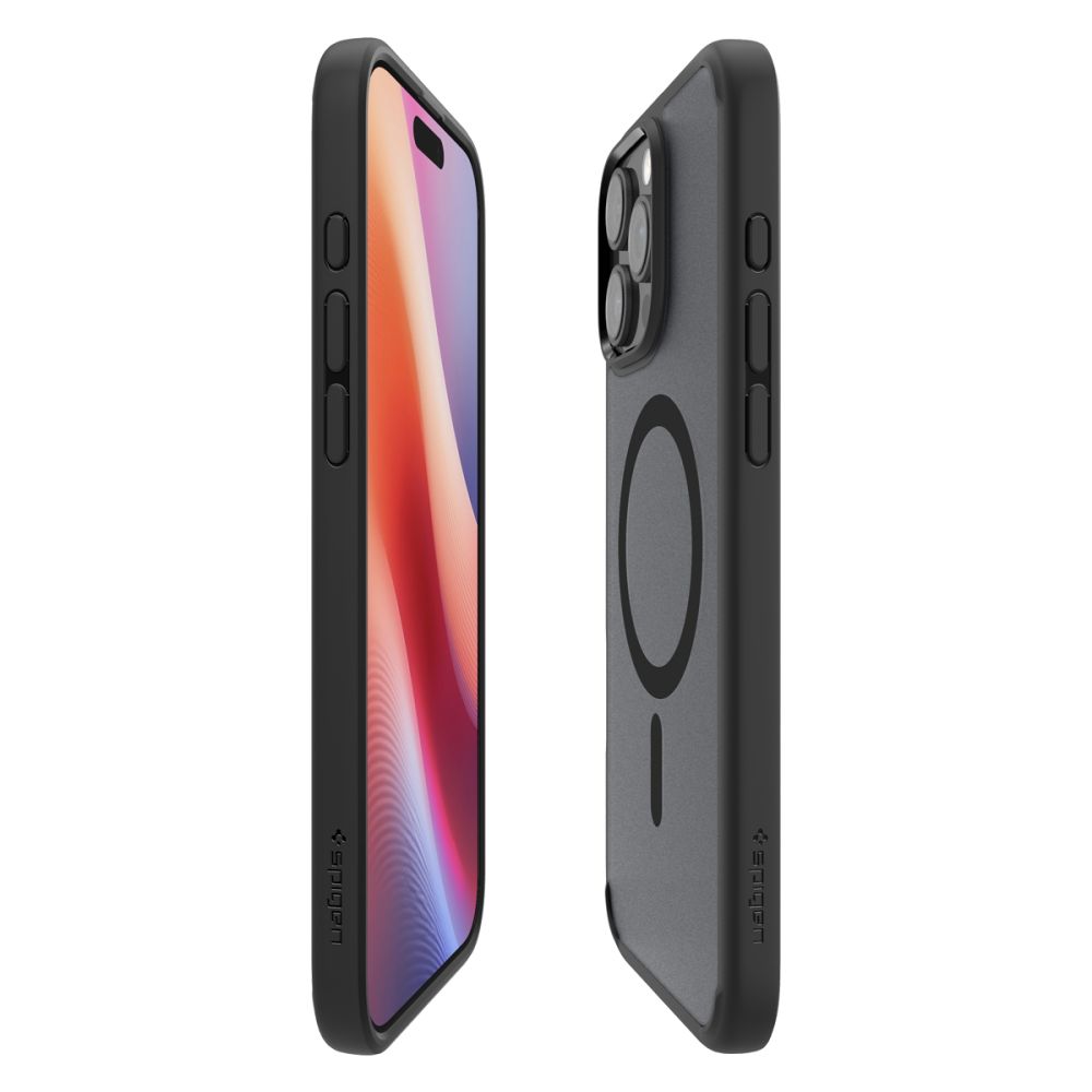 Spigen Spigen iPhone 16 Pro Max Skal MagSafe Ultra Hybrid Frostad Svart