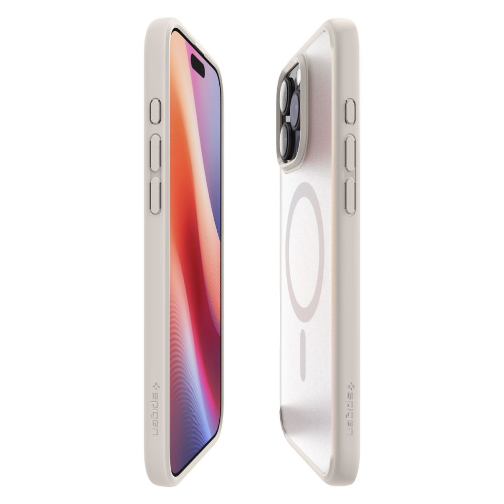 Spigen Spigen iPhone 16 Pro Max Skal MagSafe Ultra Hybrid Frostad Titanium