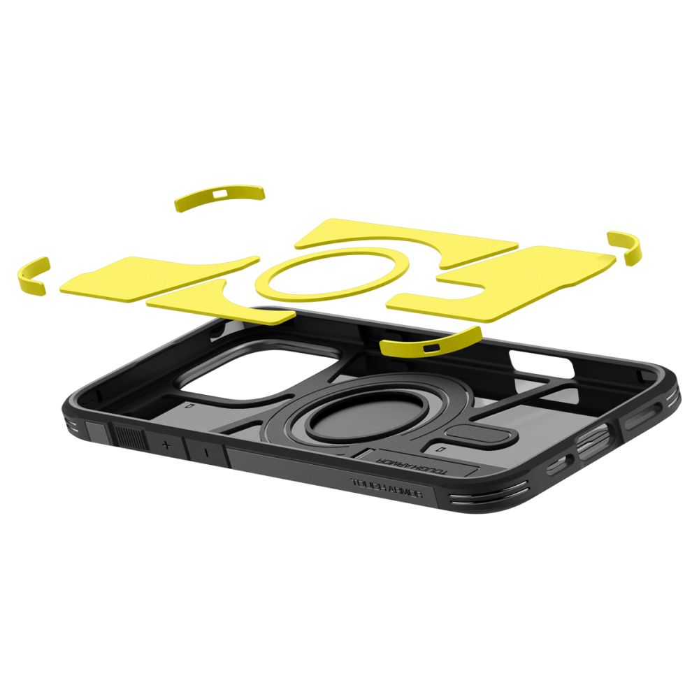 Spigen Spigen iPhone 16 Pro Skal MagSafe Mag Tough Armor Svart
