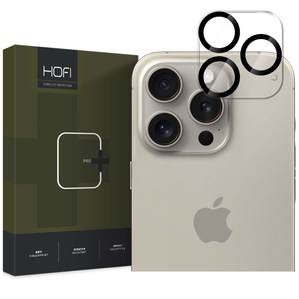 HOFI HOFI iPhone 16 Pro / 16 Pro Max Linsskydd Pro+ Transparent