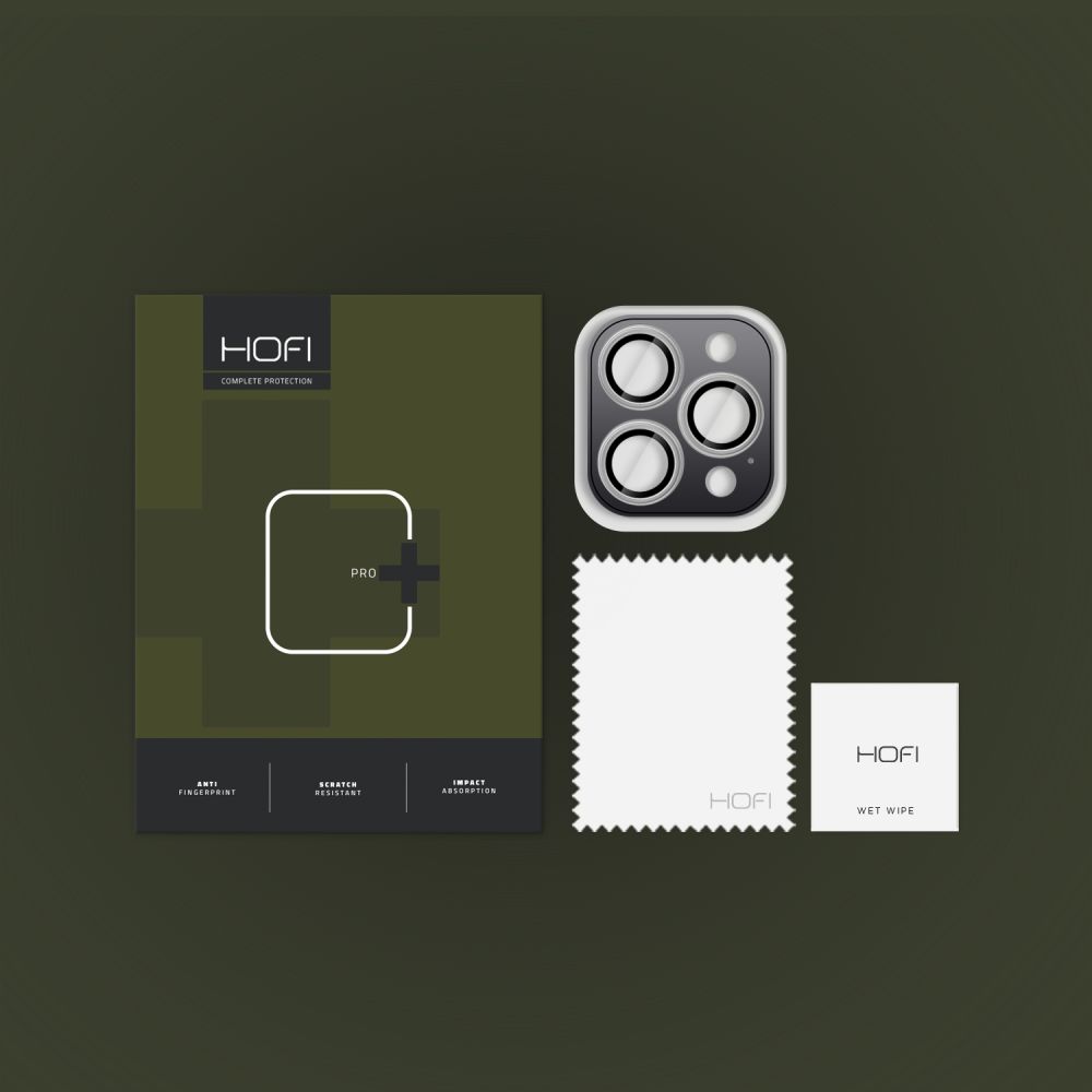 HOFI HOFI iPhone 16 Pro / 16 Pro Max Linsskydd CamRing Pro+ Transparent