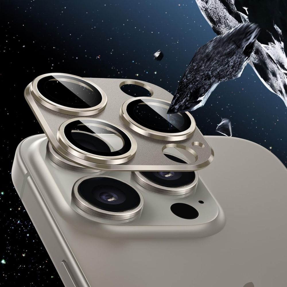 HOFI HOFI iPhone 16 Pro / 16 Pro Max Linsskydd FullCam Pro+ Svart