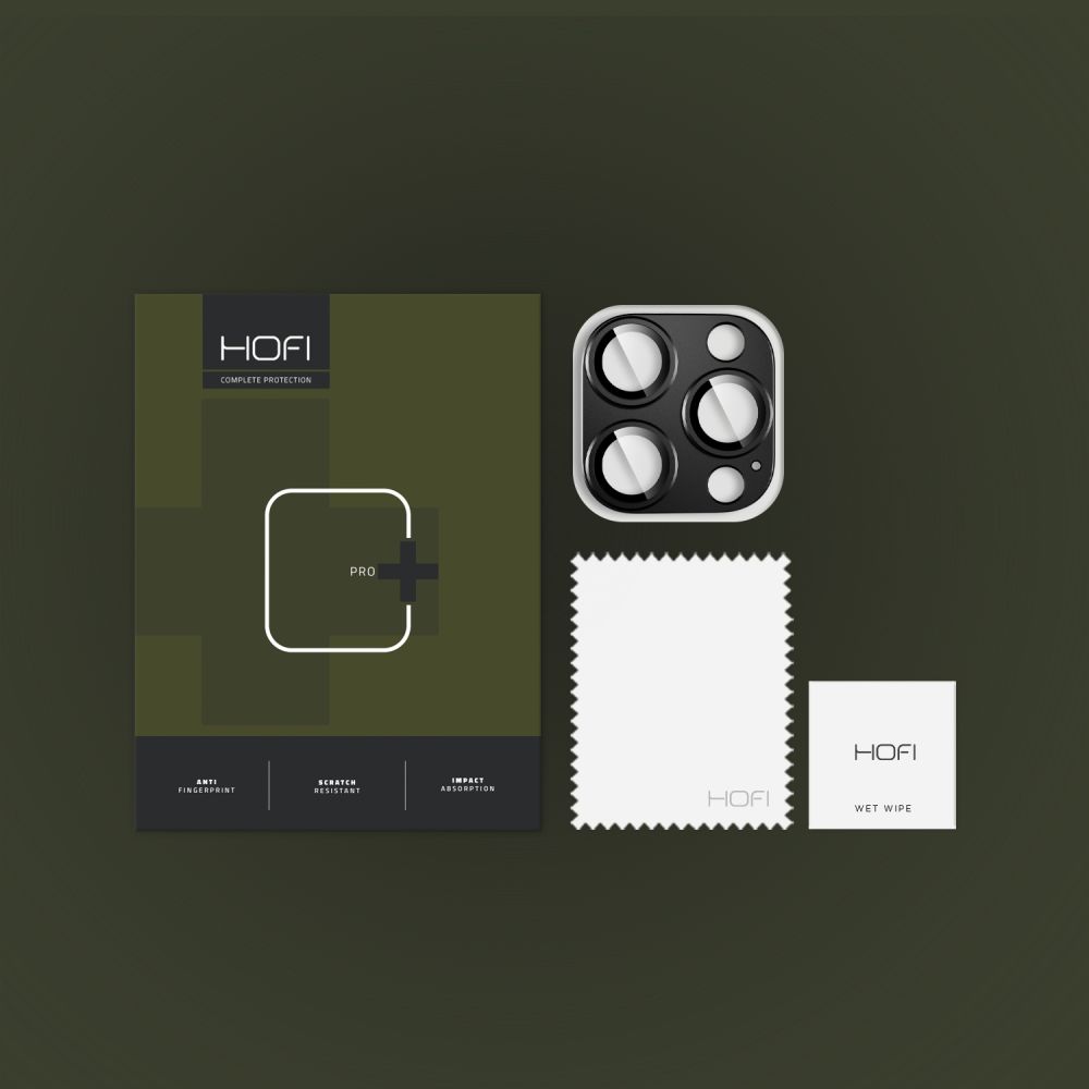 HOFI HOFI iPhone 16 Pro / 16 Pro Max Linsskydd FullCam Pro+ Svart