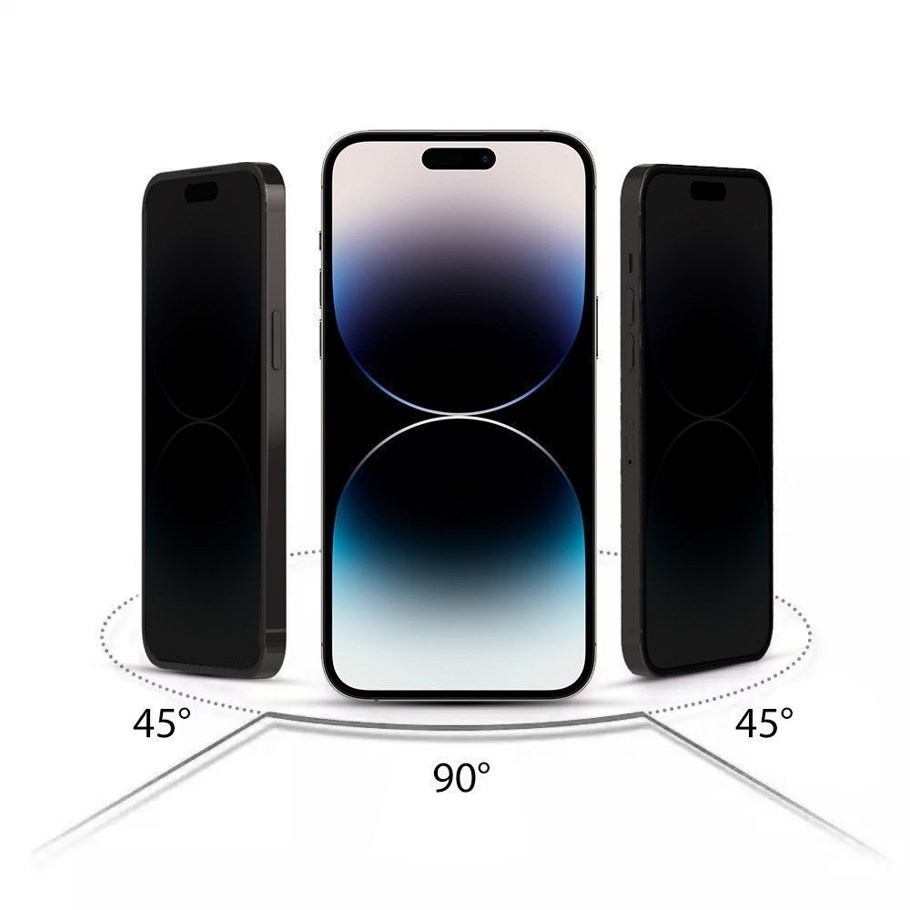 HOFI HOFI iPhone 16 Pro 2-PACK Skärmskydd Anti Spy Pro+ Privacy