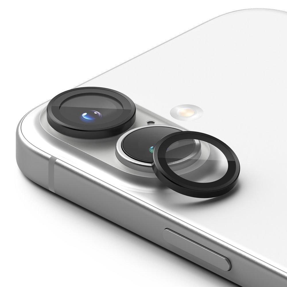 Ringke Ringke iPhone 16 / 16 Plus 2-PACK Linsskydd Svart