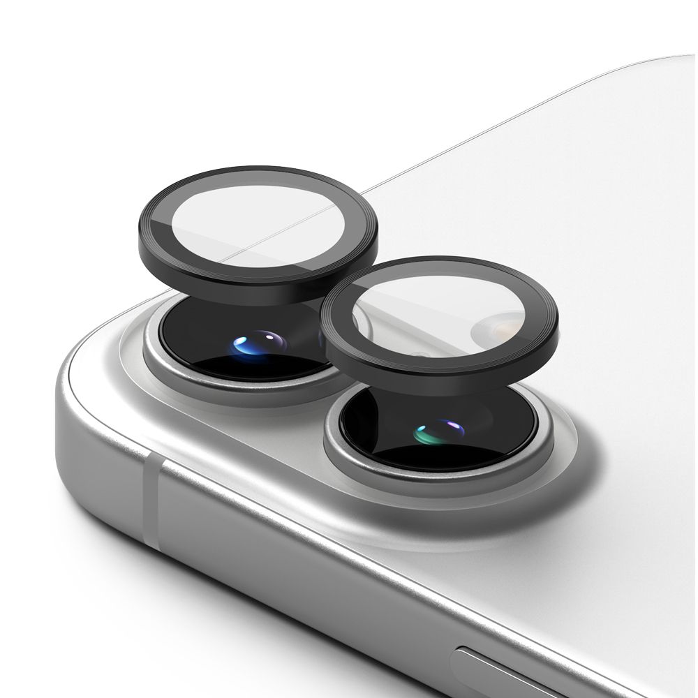 Ringke Ringke iPhone 16 / 16 Plus 2-PACK Linsskydd Svart