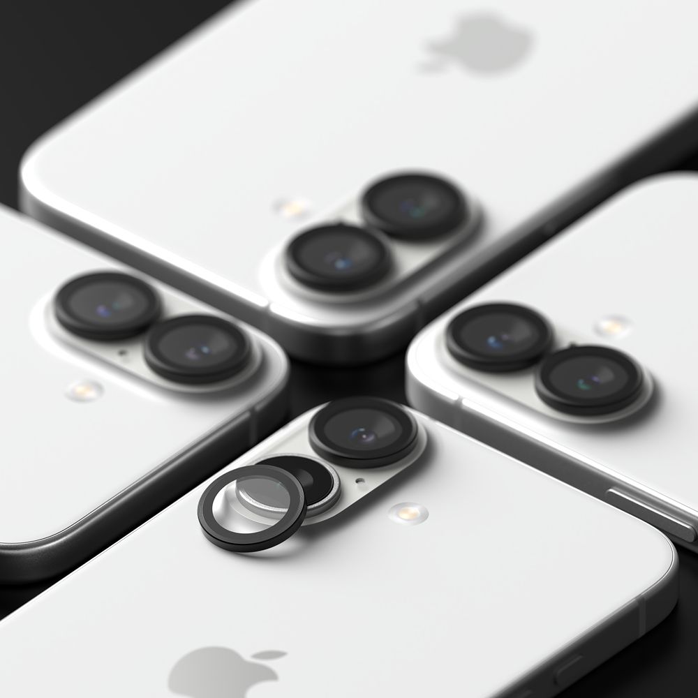 Ringke Ringke iPhone 16 / 16 Plus 2-PACK Linsskydd Svart